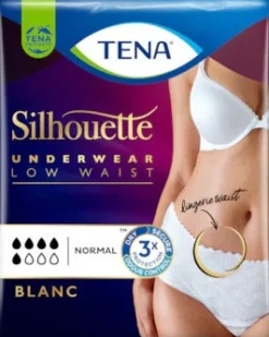 Tena Silhouette Blanc Taglia M 6 Pezzi