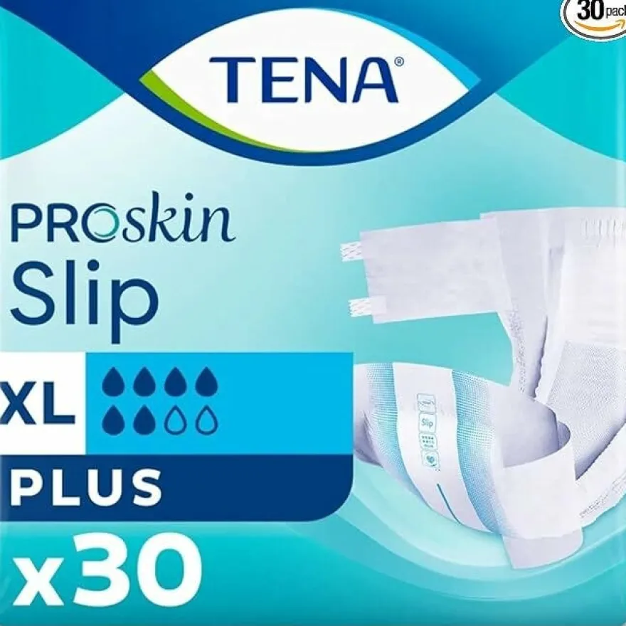 Tena Slip Plus XL Confezione Da 30 Pannoloni