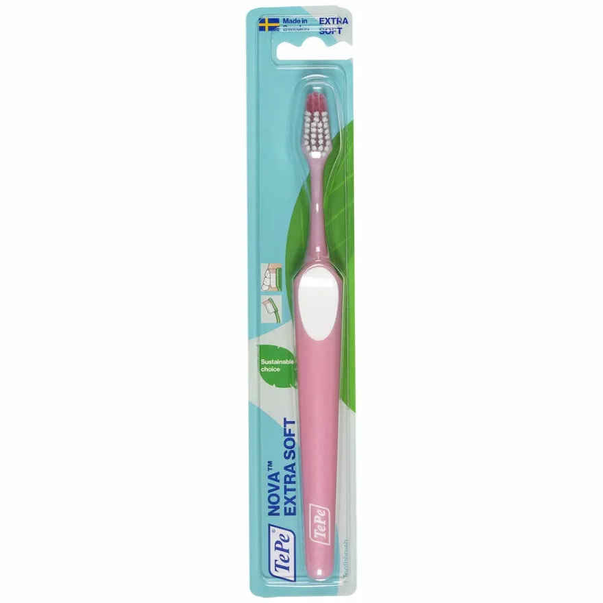 TePe Nova X-Soft Spazzolino Con Punta Sporgente Per Pulizia Precisa 1 Pezzo
