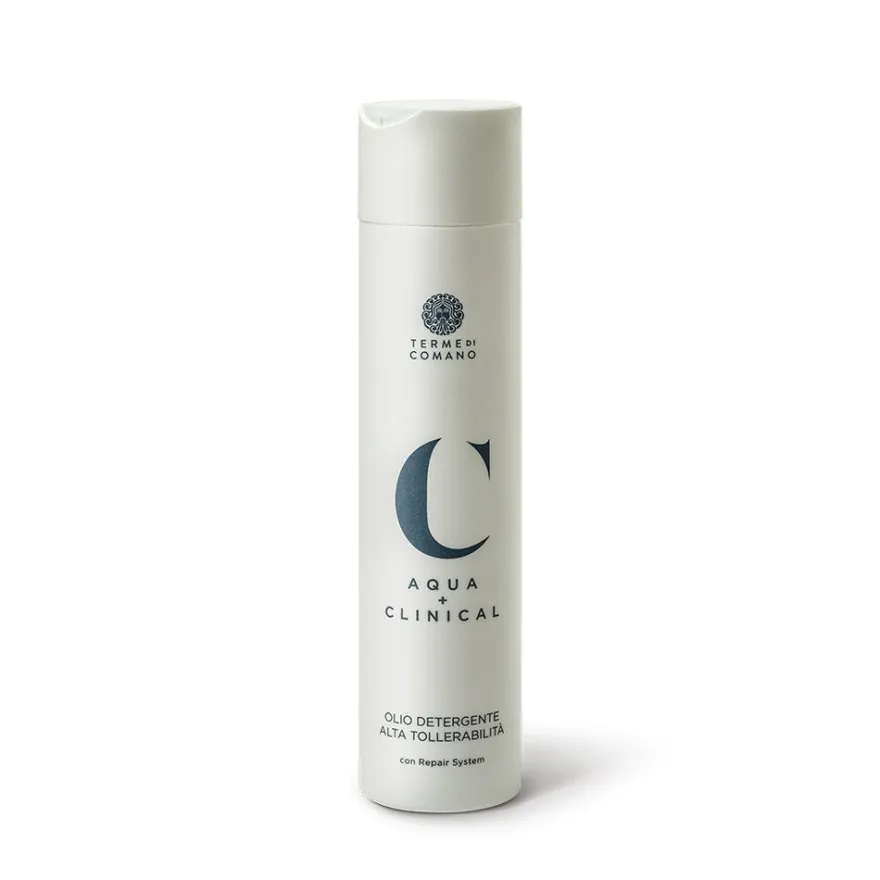 Terme Di Comano Aqua+ Clinical Olio Detergente Alta Tollerabilità Viso 250ml