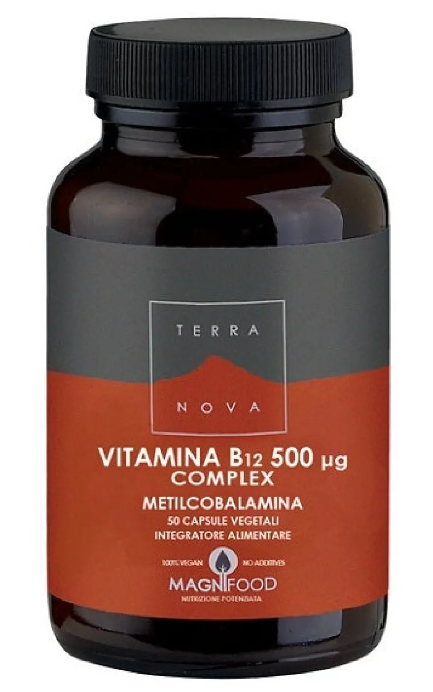 Terranova Vitamina B12 Metilcobalamina Complex 50 Capsule