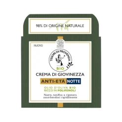 Tesori Di Provenza Crema di Giovinezza Viso Anti-Età Notte 50ml