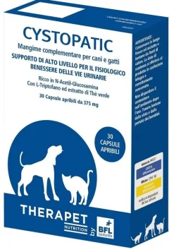 Therapet Nutrition Cystopatic Per Gatti E Cani 30 Capsule