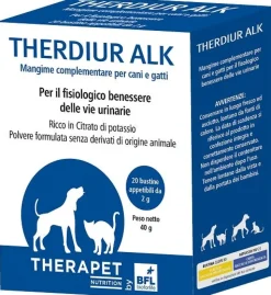 Therapet Therdiur Alk Mangime Complementare Per Cani E Gatti 20 Bustine