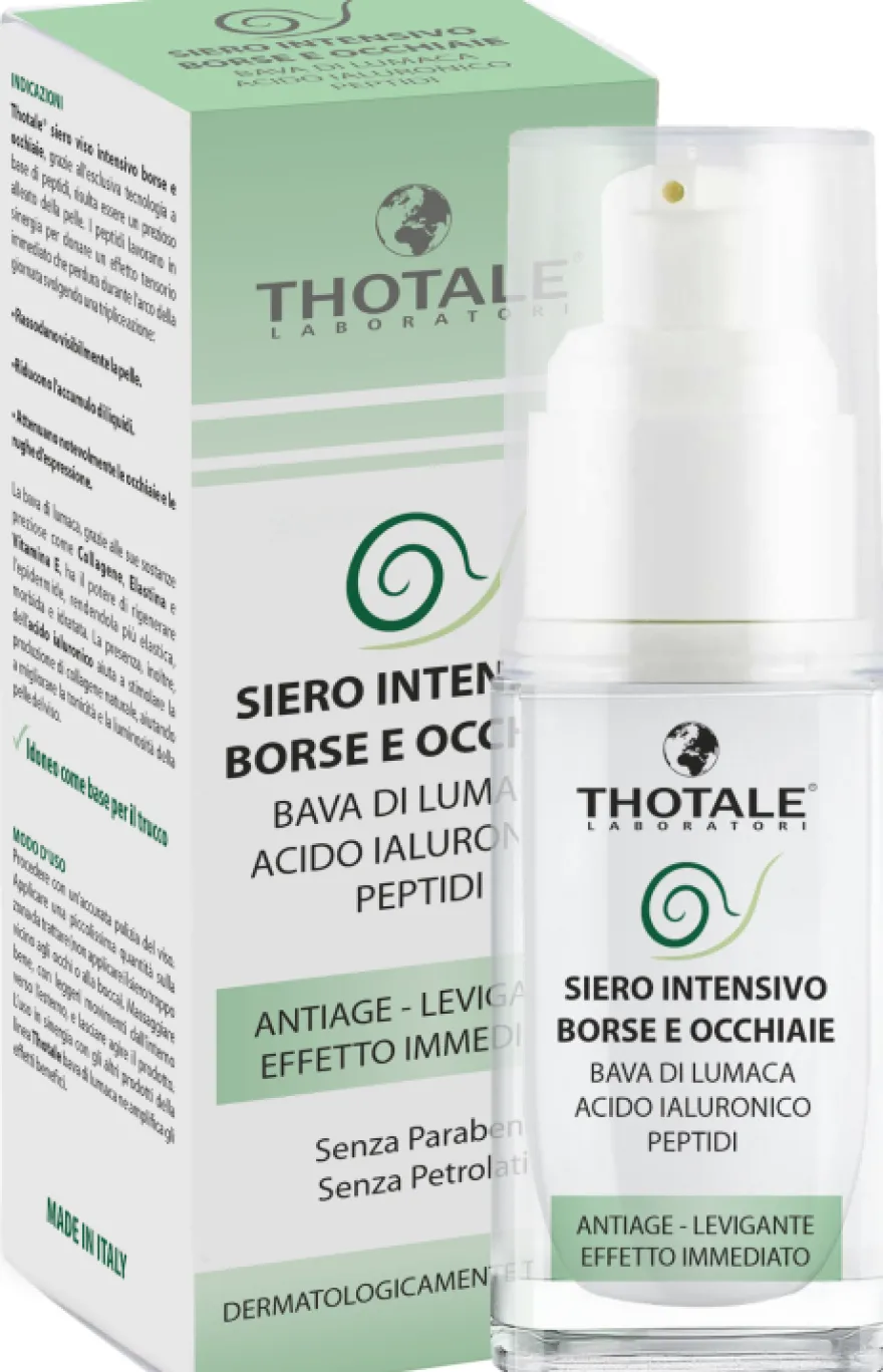 Thotale Siero Intensivo Borse e Occhiaie Bava di Lumaca 30 ml