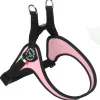 Tre Ponti Pettorina Easy Fit Con Sottopancia Regolabile Bordo Cannetè Rosa Per Cani 4/5kg Taglia 2