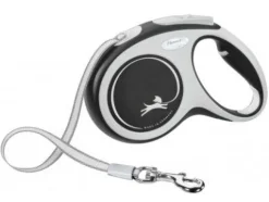 Trixie Flexi New Comfort Guinzaglio In Fettuccia Per Cani Taglia Media 5 Metri Nero