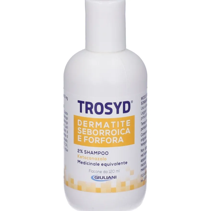 Trosyd Dermatite Seborroica E Forfora Shampoo 120ml 2%