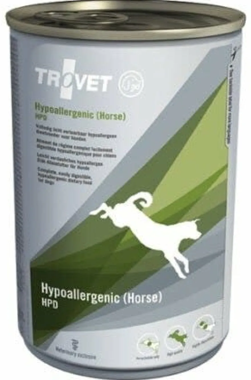 Trovet Hypoallergenic HPD Cavallo Alimento Dietetico Per Cani 400g