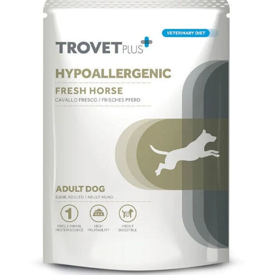 Trovet Plus Dog Adult Hypoallergenic Cavallo Fresco