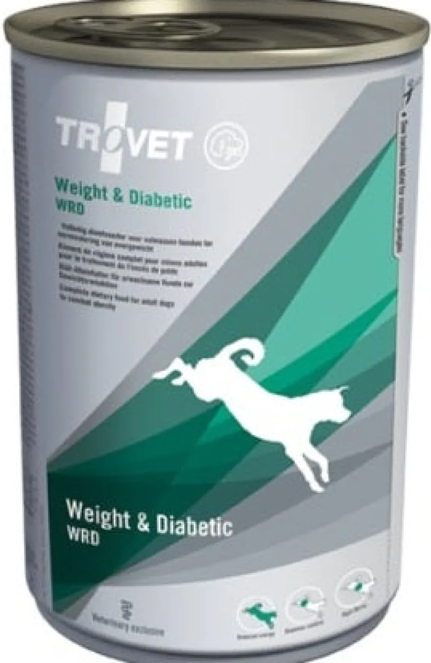Trovet Weight & Diabetic WRD Alimento Dietetico Per Cani 400g