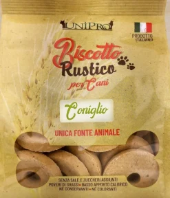Unipro Biscotto Rustico Coniglio Alimento Complementare Per Cani 300g