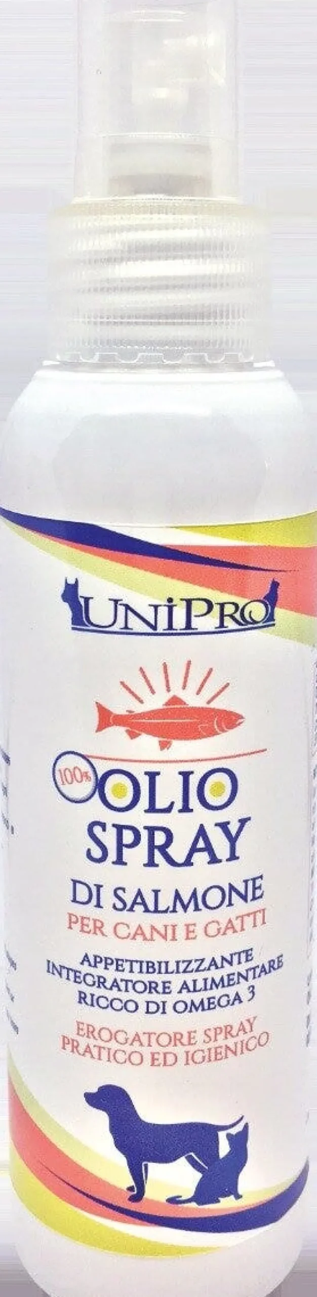 Unipro 100% Olio Di Salmone Per Cani/Gatti 125ml