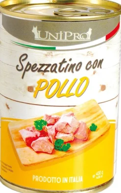 Unipro Spezzatino Con Pollo Cibo Umido Per Cani Adulti Barattolo 400g