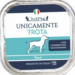 Unipro Unicamente Trota Cibo Umido Cani Adulti Vaschetta 150g