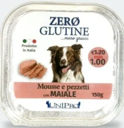 Unipro Zero Glutine Cane Con Maiale 150g