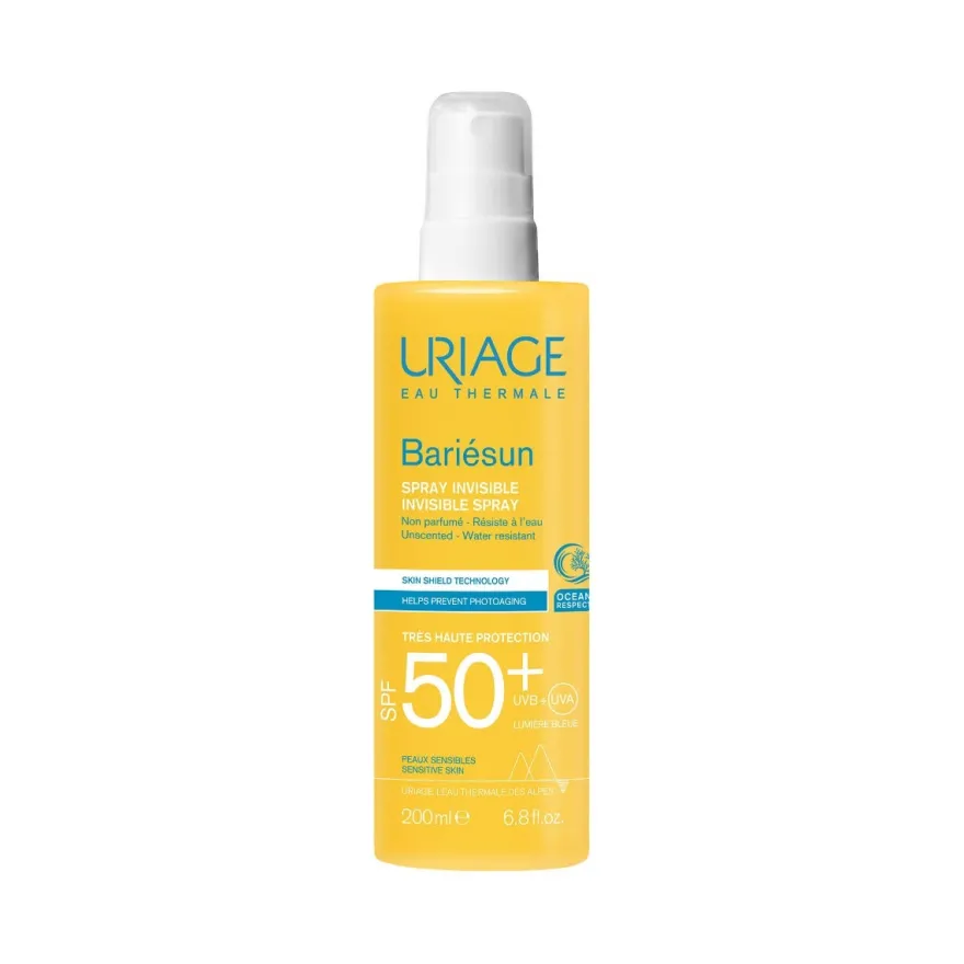 Uriage Bariesun Spray Invisibile SPF50+ Senza Profumo 200ml