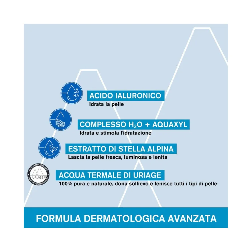 Uriage Eau Thermale Maschera Notte Idratante All'Acqua 50ml