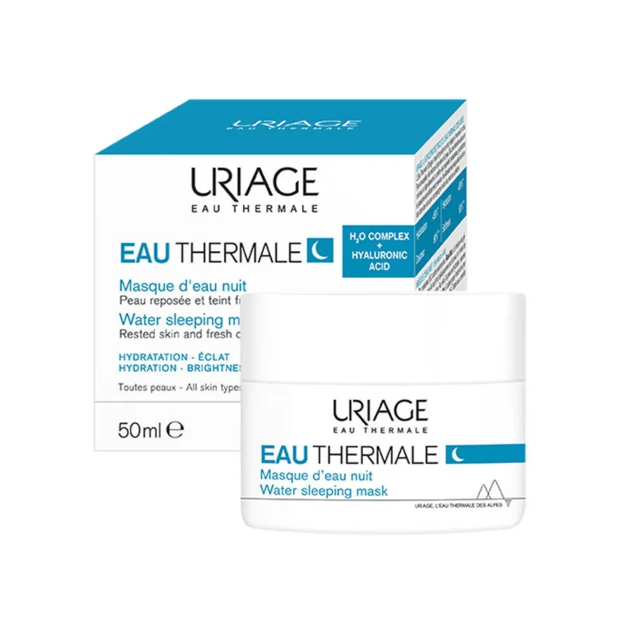 Uriage Eau Thermale Maschera Notte Idratante All'Acqua 50ml