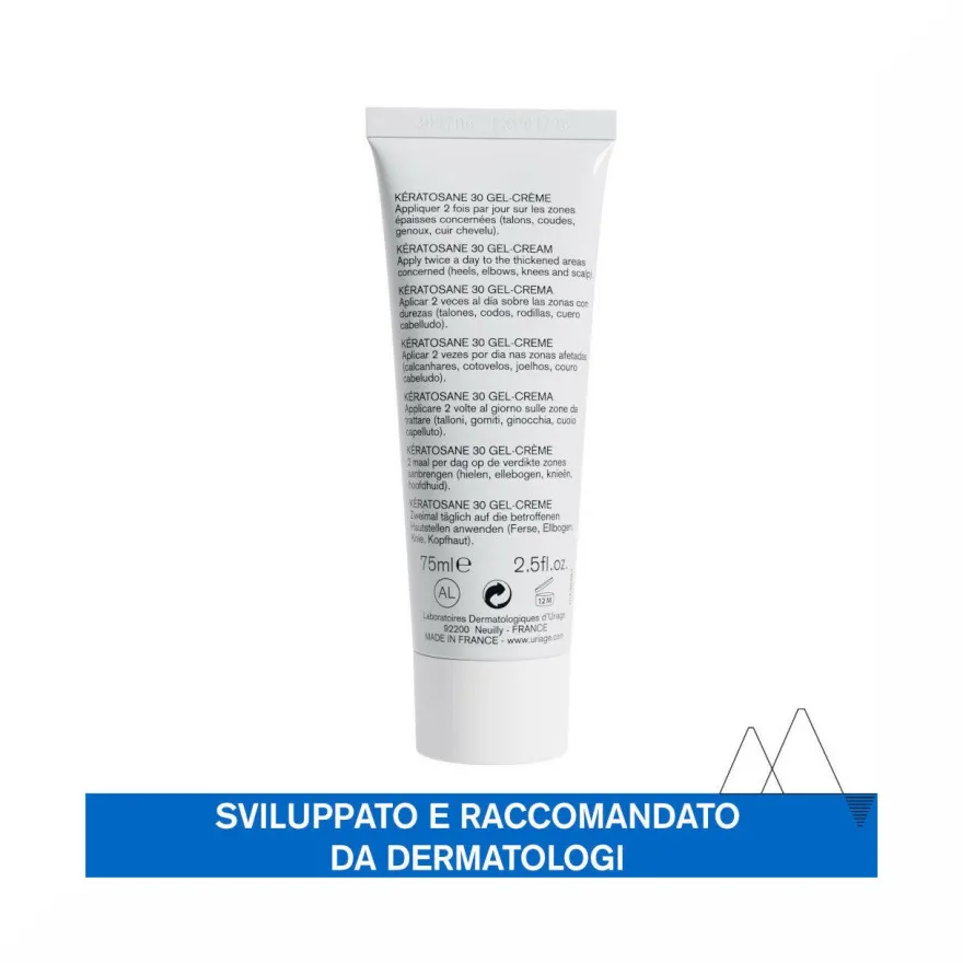 Uriage Keratosane 30 Gel-Crema Lenitiva 75ml