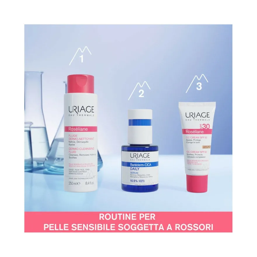 Uriage Roseliane CC Cream Antirossori SPF30 Tinta Media 40ml