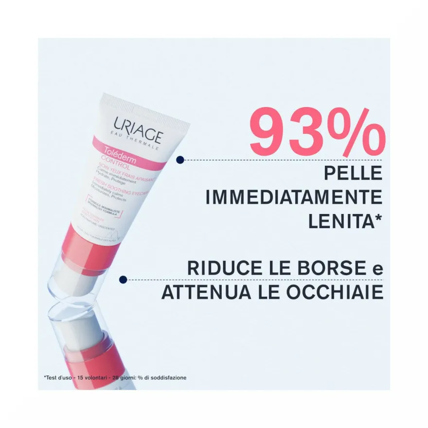 Uriage Toléderm Control Contorno Occhi Lenitivo 15ml