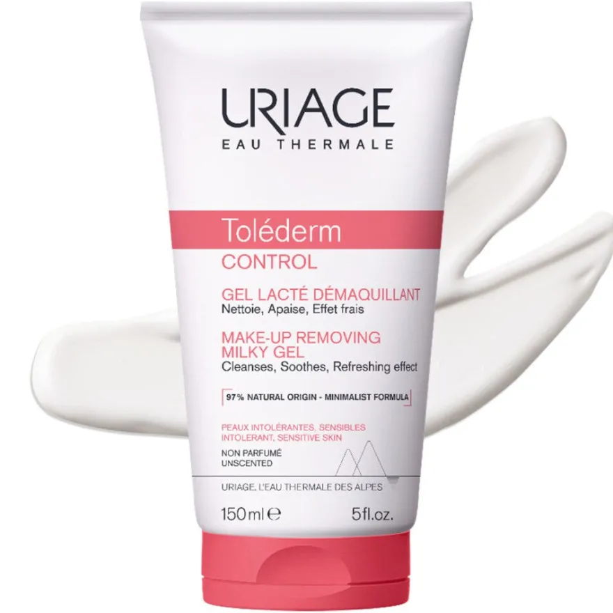 Uriage Tolederm Control Gel Latte Struccante Pelli Sensibili 150ml