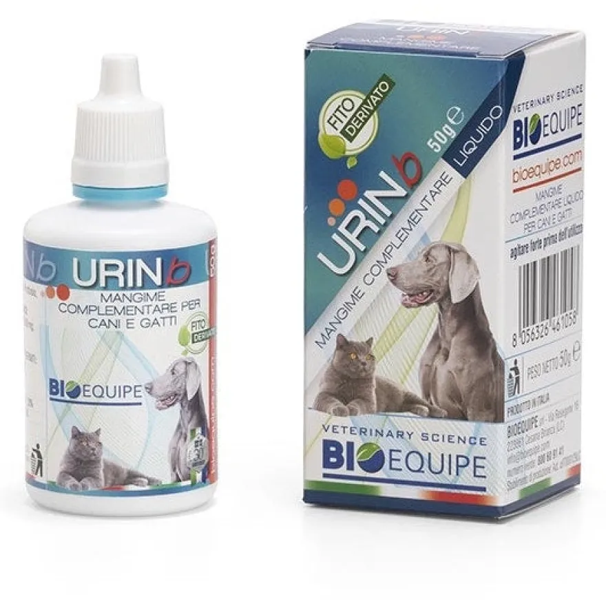 Urinb Mangime Complementare Apparato Urinario Cani/Gatti 50g