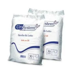 Urosystem Sacca Di Drenaggio Da Letto Incontinenza Tubo 130cm Senza Scarico 30 Pezzi