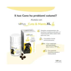 Vettys Integra Cute&Manto Per Cani Taglia XL 30 Compresse