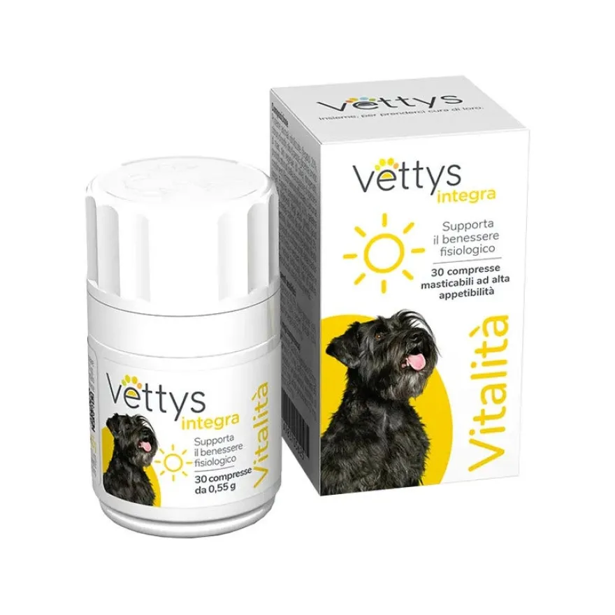 Vettys Integra Vitalità Per Cani 30 Compresse