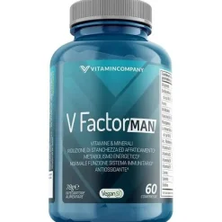 V-Factor Man (60 cpr) - Vitamine e minerali uomo