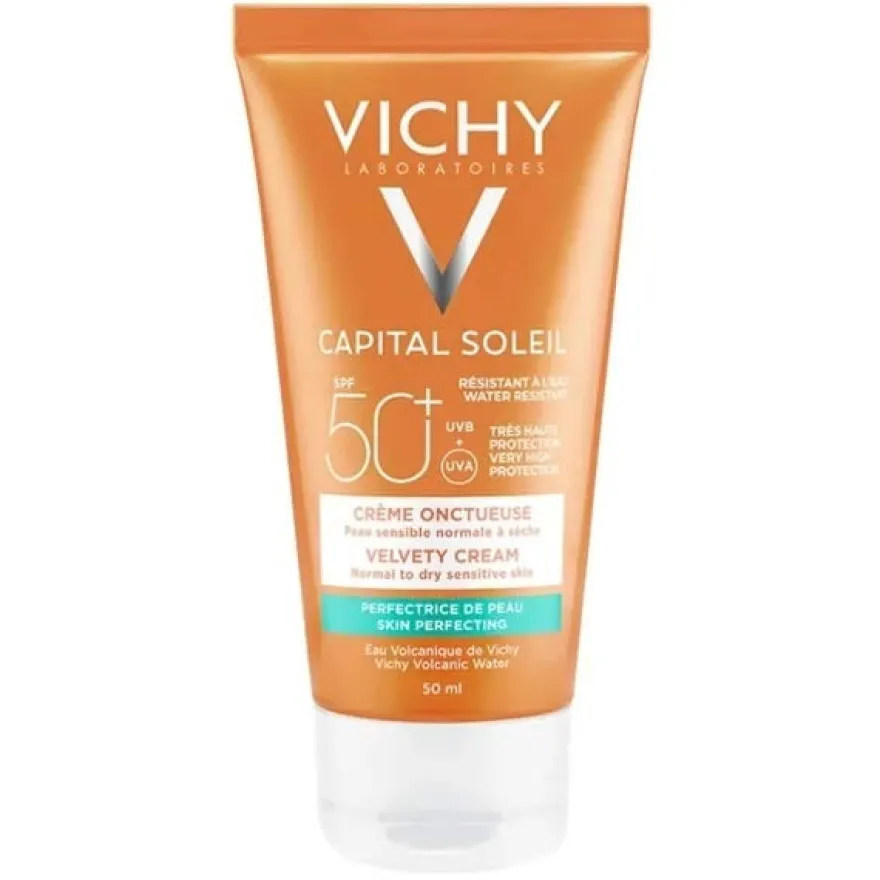 Vichy Capital Soleil Crema Vellutata Perfezionatrice Pelle SPF 50+ 50ml
