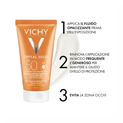Vichy Capital Soleil Emulsione Anti-Lucidità Effetto Asciutto SPF50 50 ml