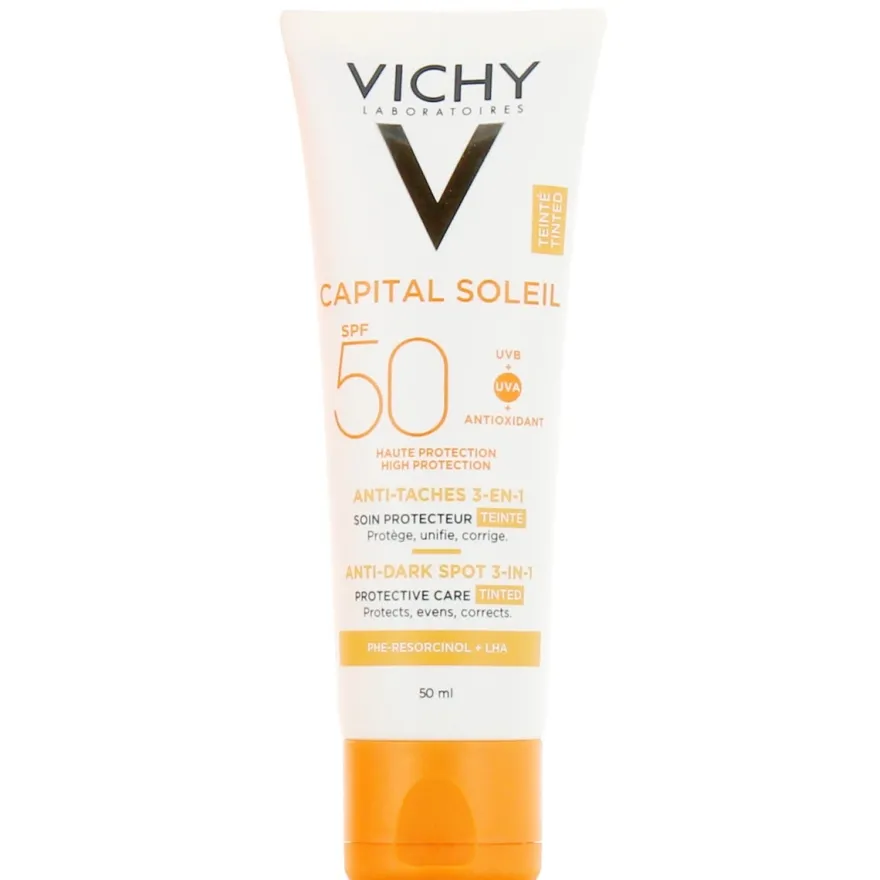 Vichy Capital Soleil 3in1 SPF50 50ml Anti-Macchie Colorato