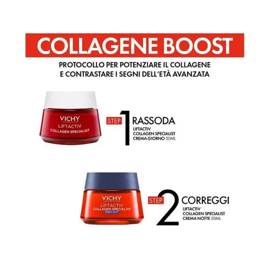 Vichy Cofanetto Liftactiv Collagen Specialist Crema Giorno 50 ml + Crema Notte 50ml