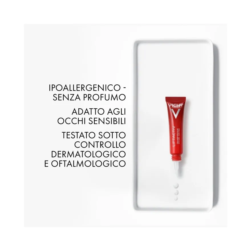 Vichy Liftactiv Collagen Specialist Contorno Occhi con Peptidi Pro-Collagene 15 ml