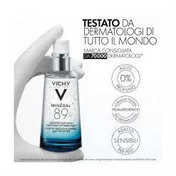 Vichy Mineral 89 Booster Quotidiano Fortificante E Rimpolpante Con Acido Ialuronico 50 ml
