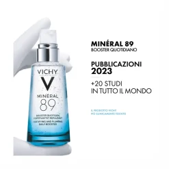 Vichy Mineral 89 Booster Quotidiano Fortificante E Rimpolpante Con Acido Ialuronico 50 ml