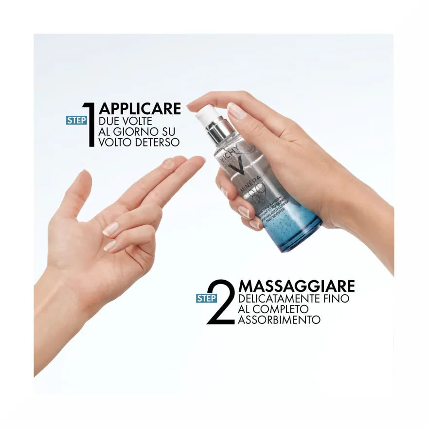 Vichy Mineral 89 Booster Quotidiano Fortificante E Rimpolpante Con Acido Ialuronico 75 ml