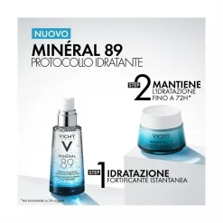 Vichy Mineral 89 Crema Idratante 72H Leggera 50ml