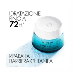 Vichy Mineral 89 Crema Idratante 72H Leggera 50ml