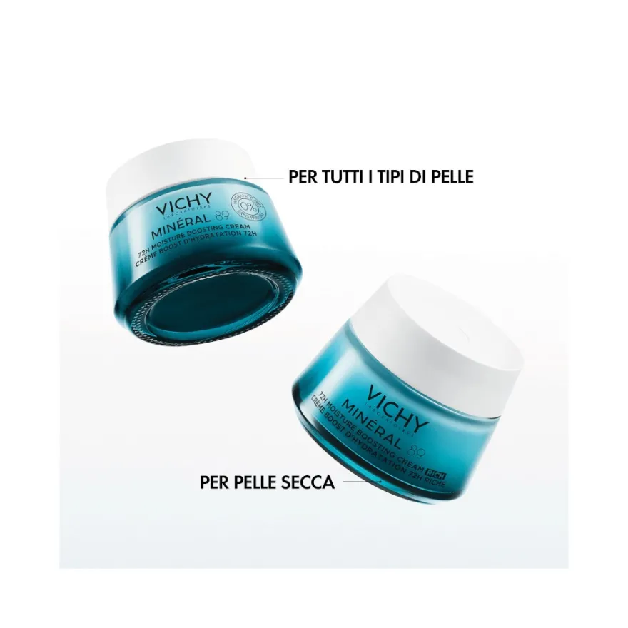 Vichy Mineral 89 Crema Idratante 72H Ricca 50ml
