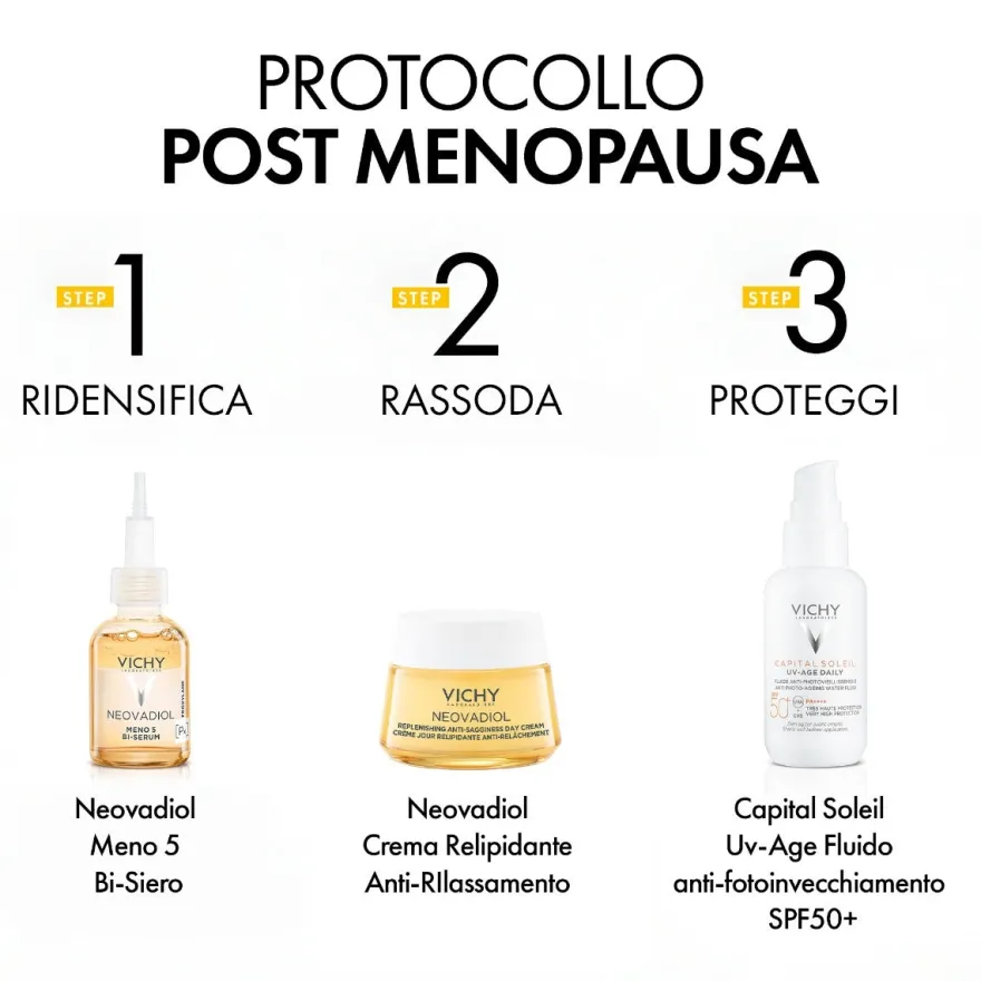 Vichy Neovadiol Post -Menopausa Crema Giorno Relipidante Anti - Rilassamento 50ml