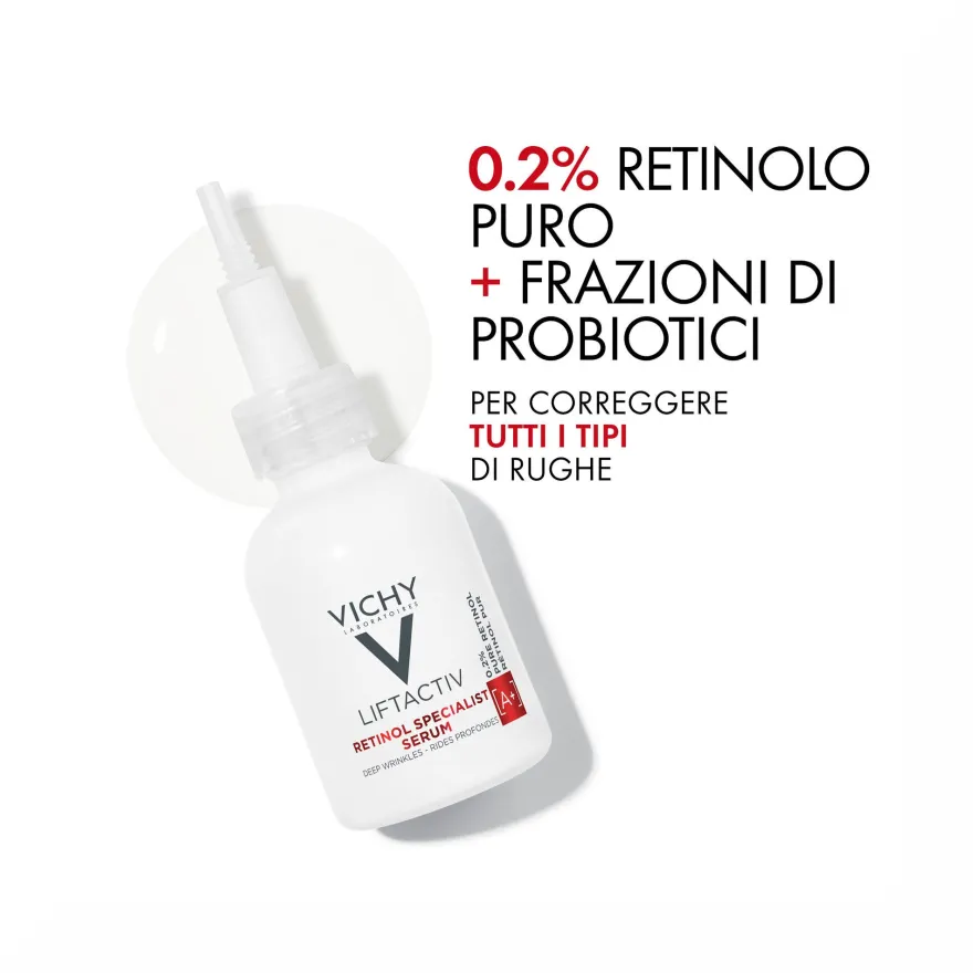 Vichy Retinol Specialist Serum Corregge Le Rughe Anche Profonde 30 ml