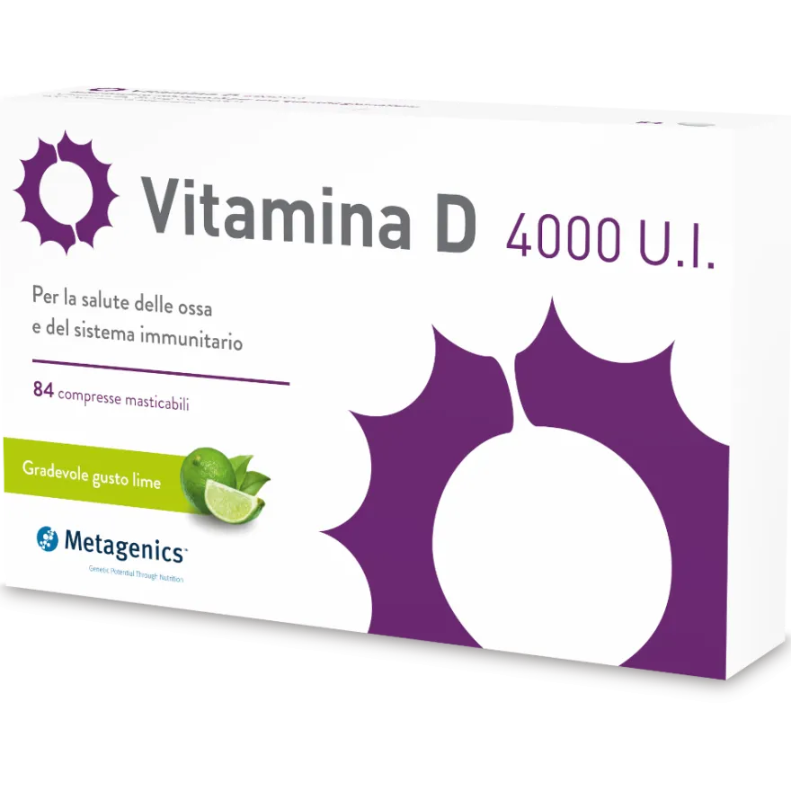 Vitamina D 4000 U.I. 84 Compresse