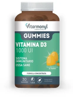 Vitarmonyl Gummies Vitamina D3 1000UI 30 Caramelle Gommose