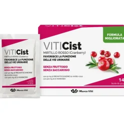 Viti Cist Mirtillo Rosso Senza Fruttosio 14 Bustine