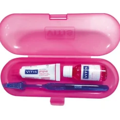 Vitis Kit Gingival Collutorio 30ml + Dentifricio 15ml +1 Spazzolino