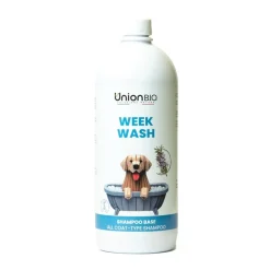 Week Wash Shampoo Base Delicato Per Cani 1 Litro